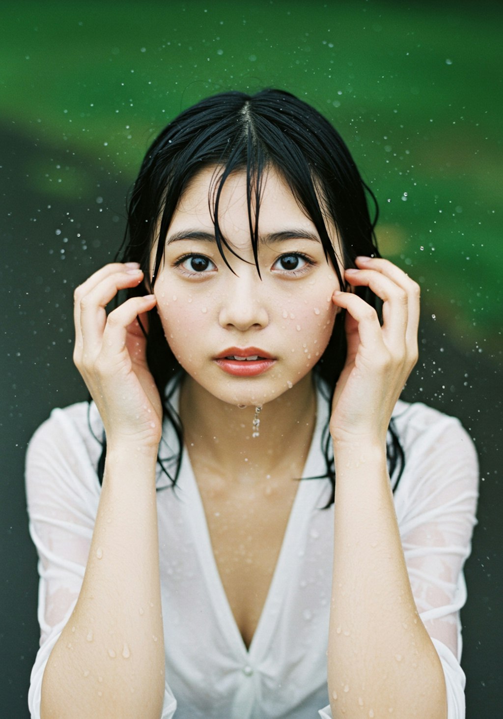 突然の雨