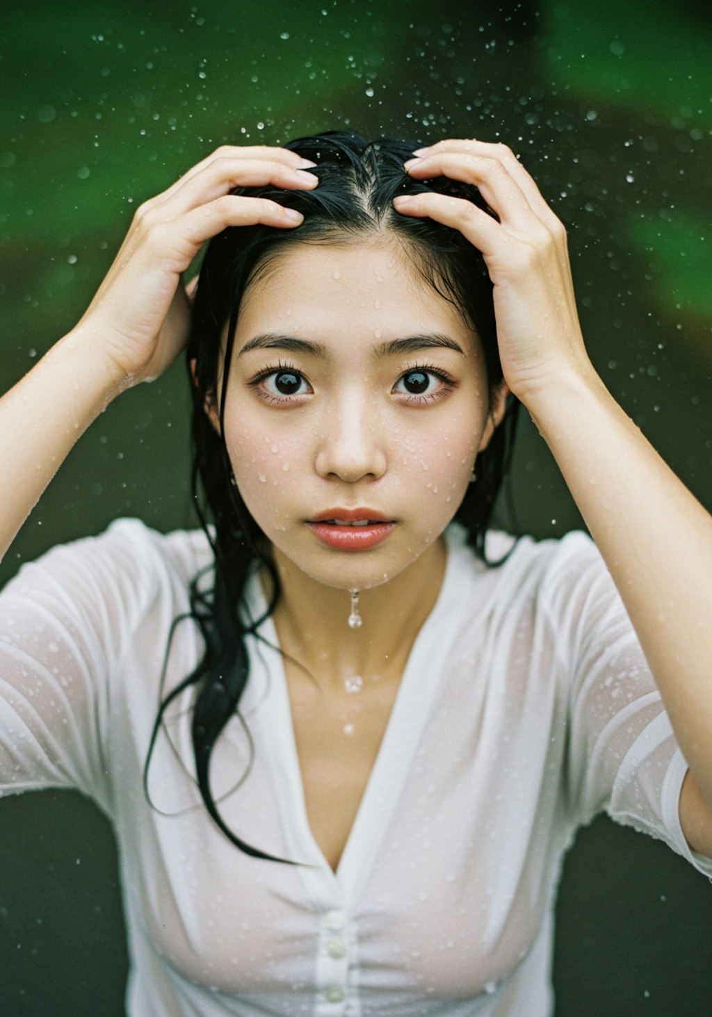 突然の雨