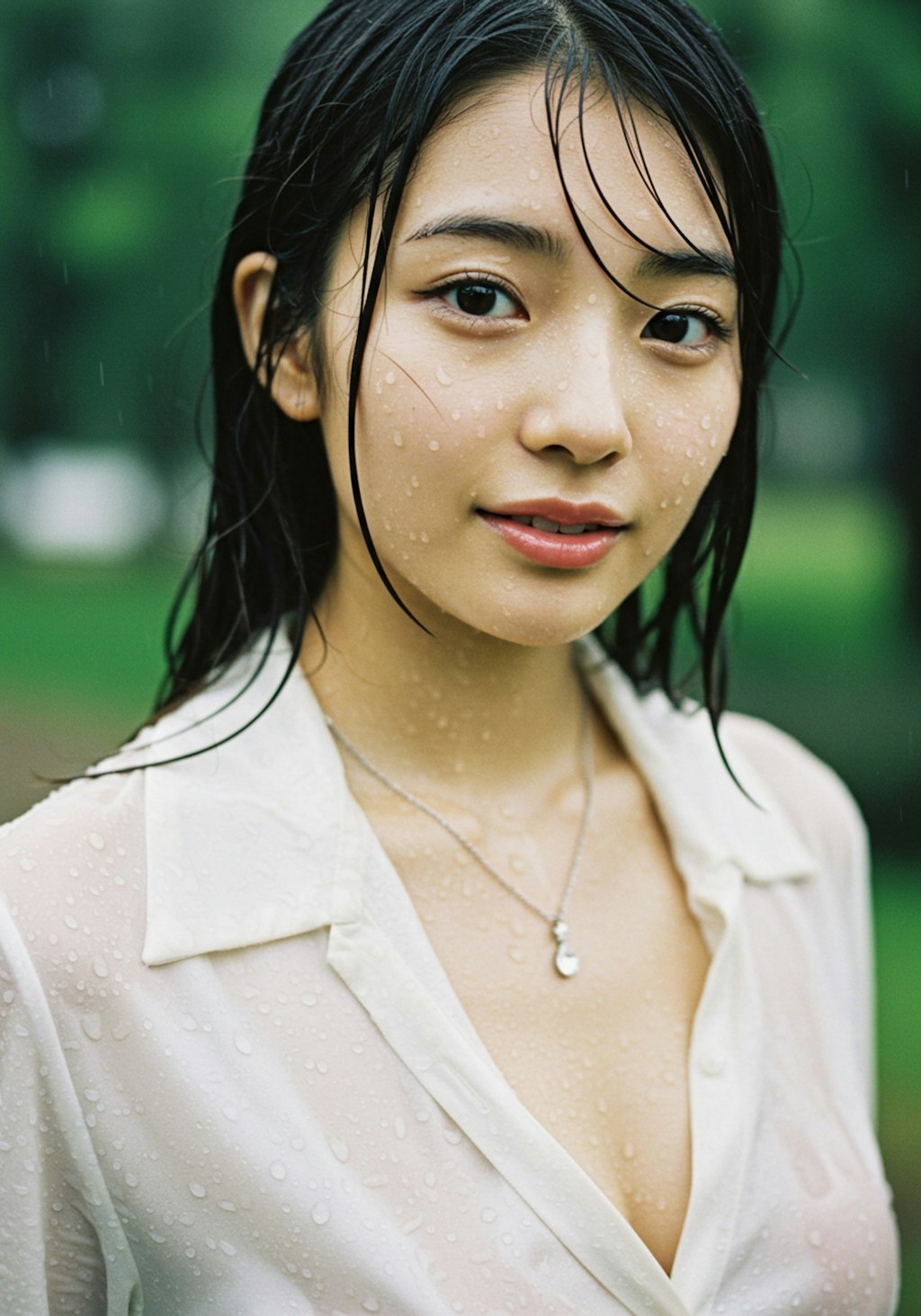 突然の雨
