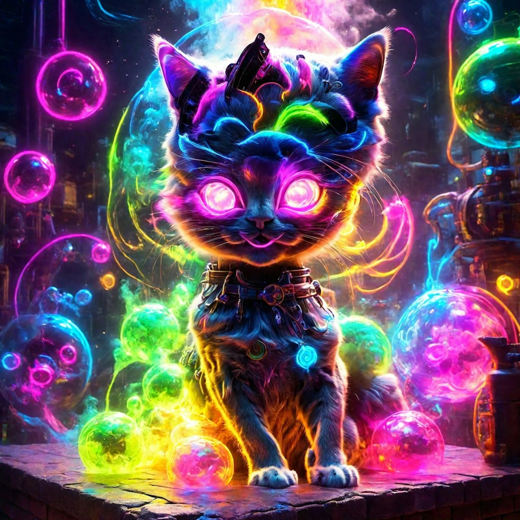 Neon猫