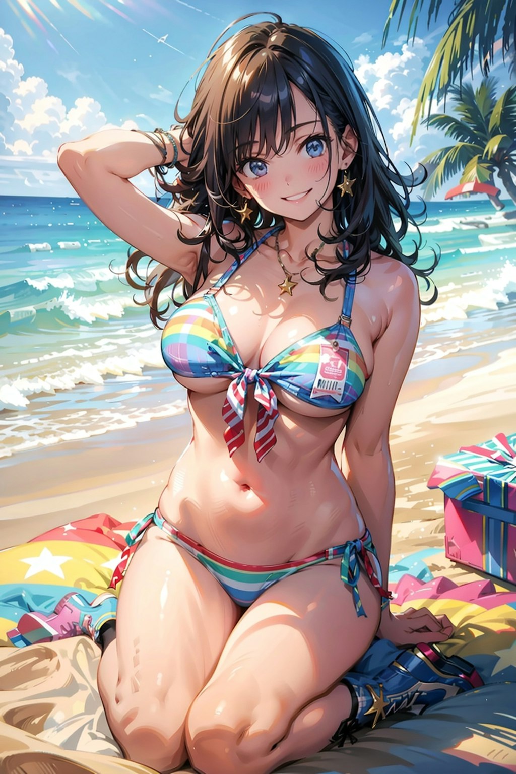 ☀️夏にクリスマスの国にいる彼女