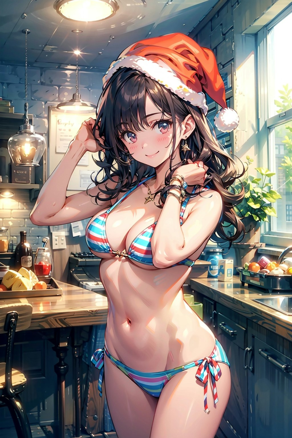 ☀️夏にクリスマスの国にいる彼女