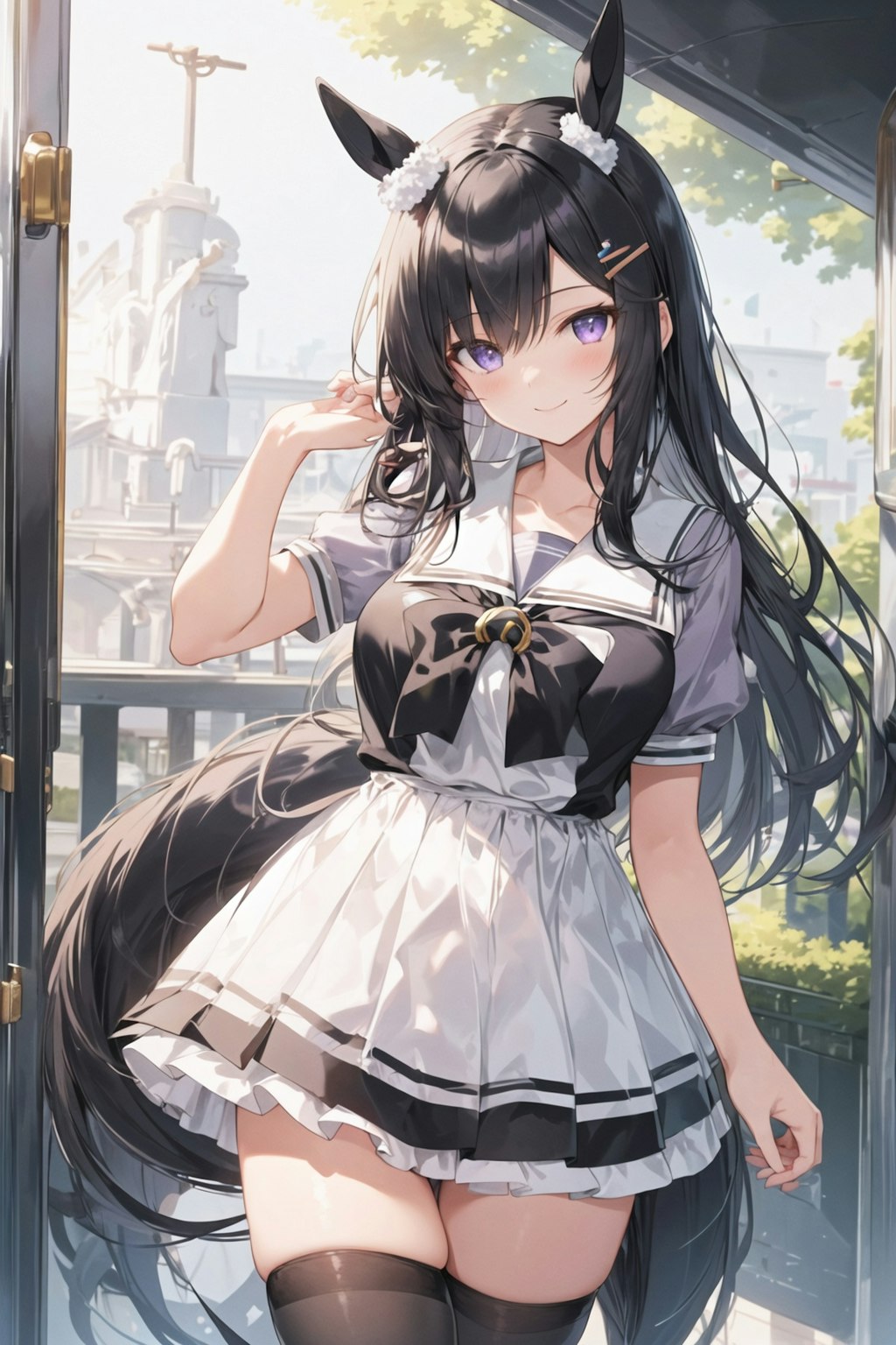 トレセン制服（黒）