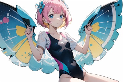 Fake Butterfly Girl : 2023.08.04