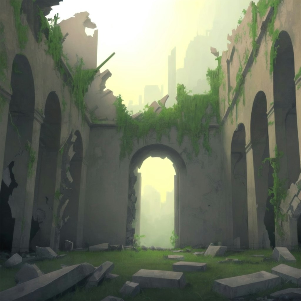 ruins,