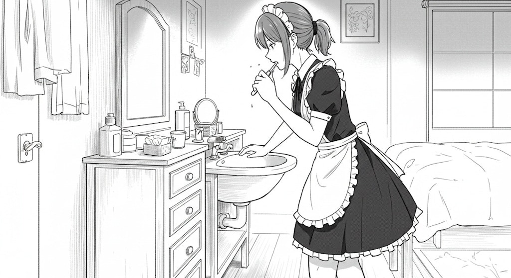 おこぼれメイドさんの一日