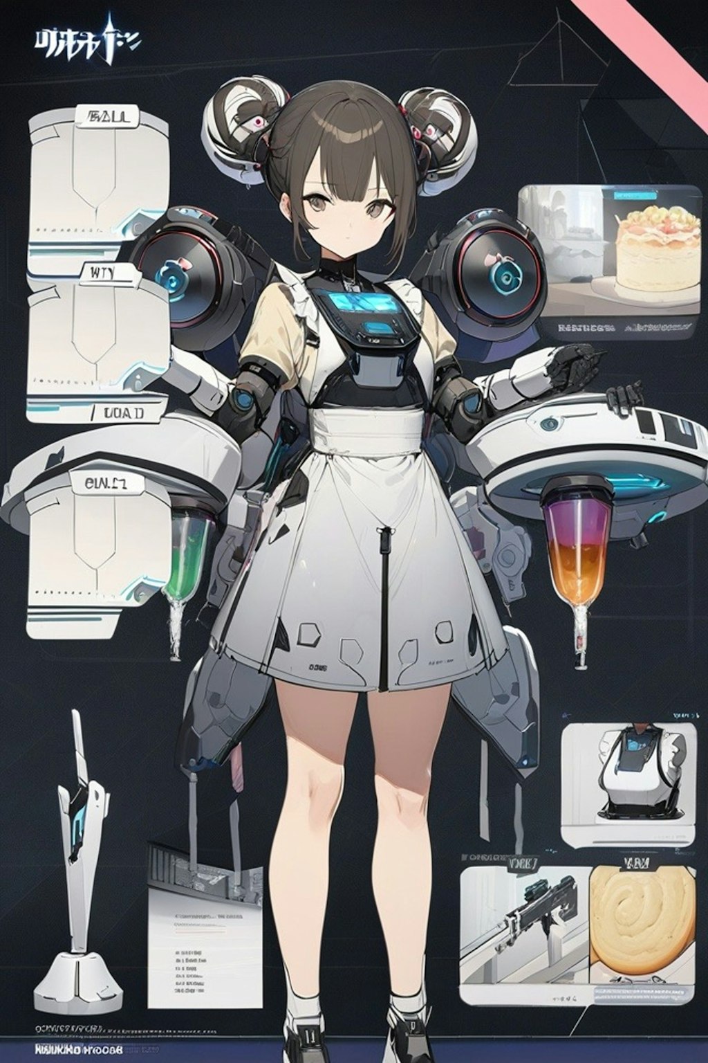 メイド型護衛ロボットカタログ