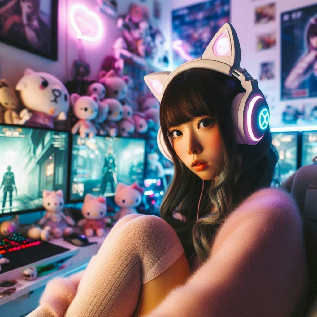 ゲームYouTuberの理想部屋🎮💖