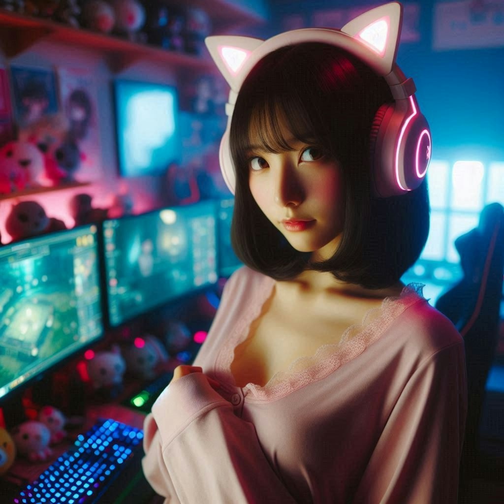 ゲームYouTuberの理想部屋🎮💖
