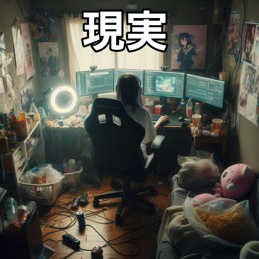 ゲームYouTuberの理想部屋🎮💖