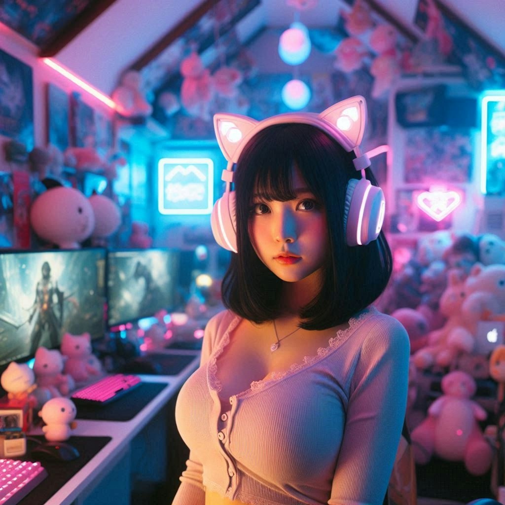 ゲームYouTuberの理想部屋🎮💖