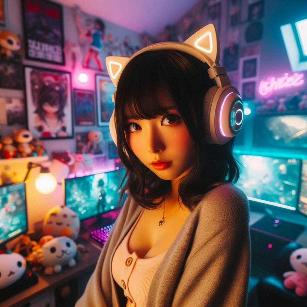 ゲームYouTuberの理想部屋🎮💖