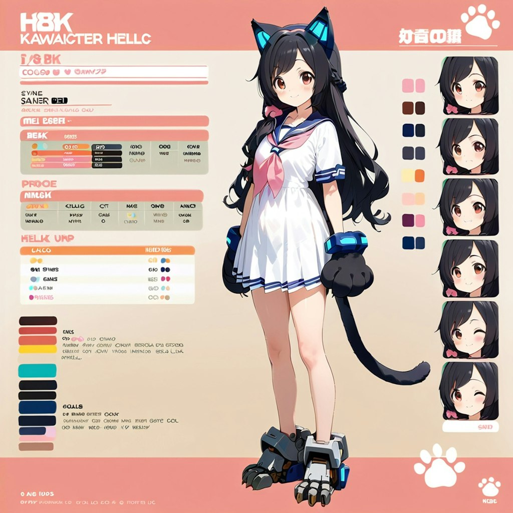 【過去作品より】Re:猫(少女)型 ロボット？