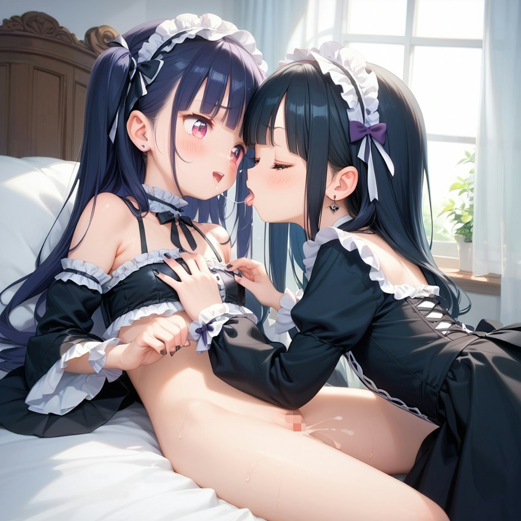 百合えっちゴシックコス