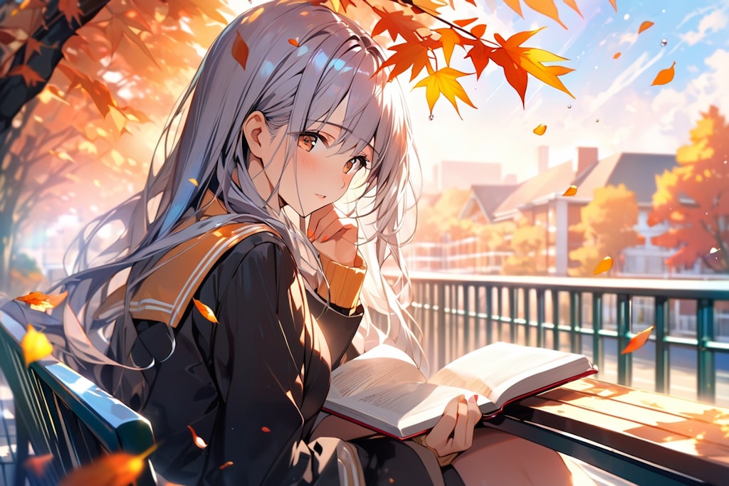 読書する少女