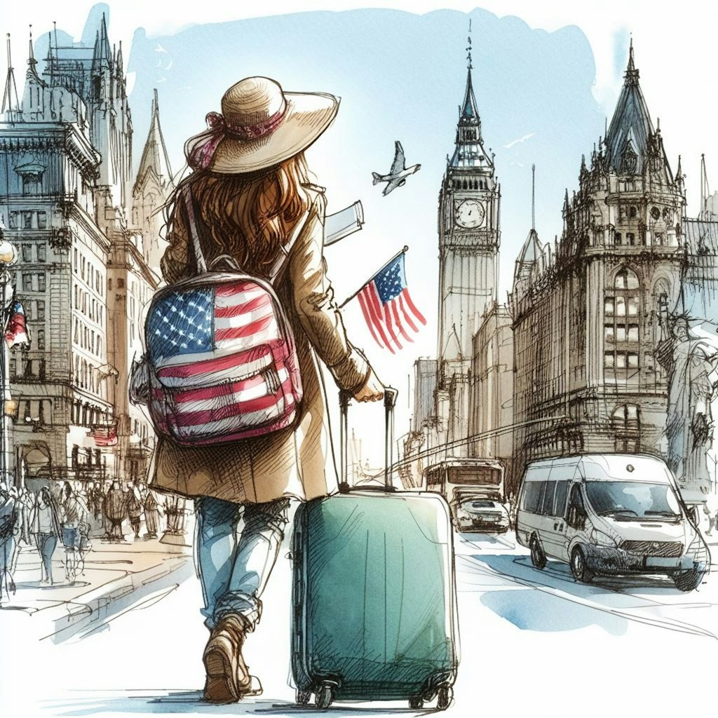 観光旅行✈️　アメリカ🇺🇸