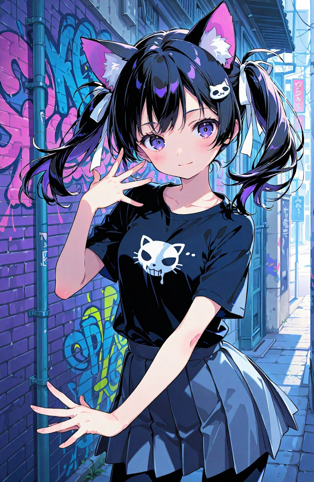 旅する黒猫とダンスエクササイズ