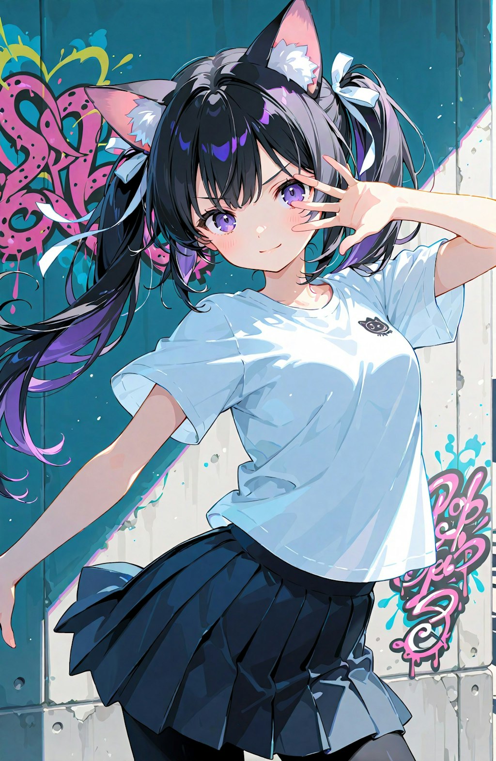 旅する黒猫とダンスエクササイズ