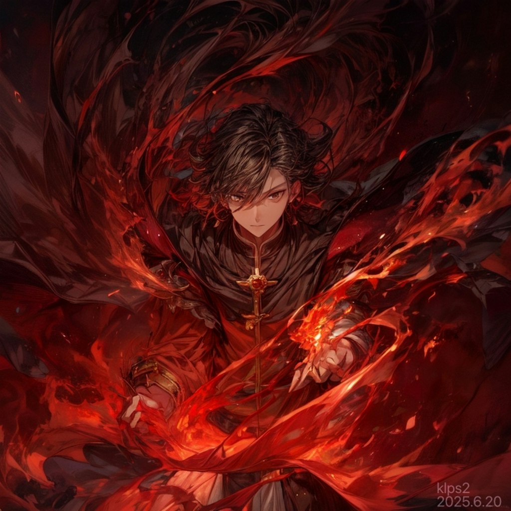 習作（炎使い）