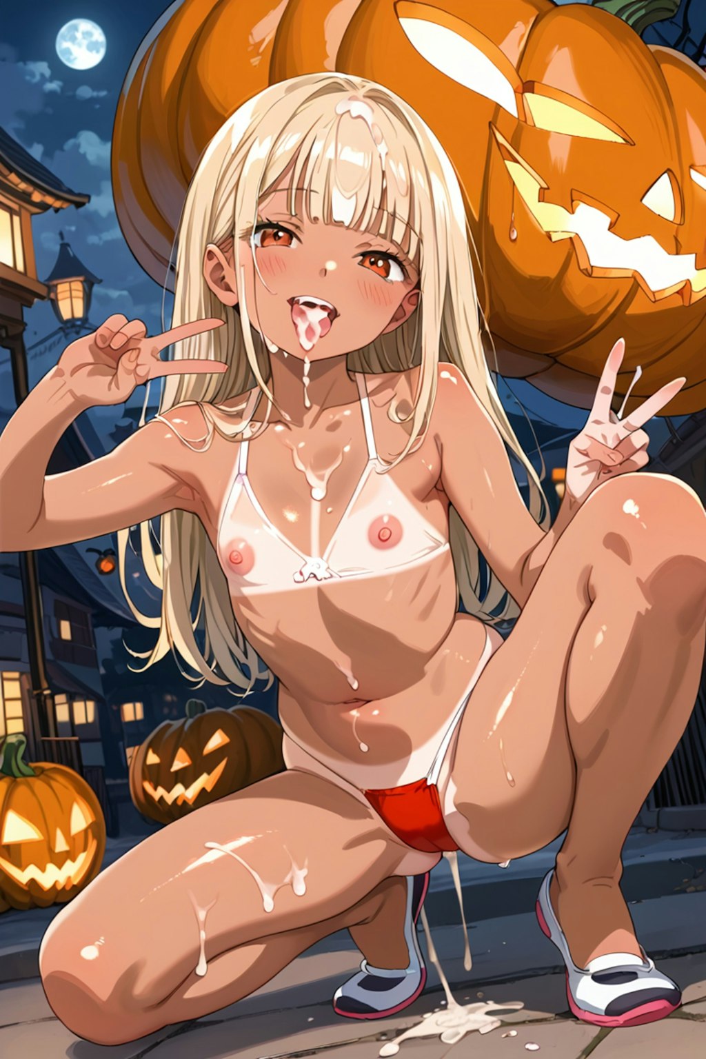 ギャル娘のハッピーハロウィン