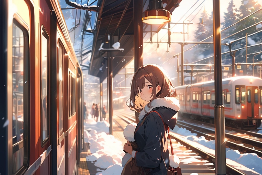 東京へ行く汽車は「これが最後ね」と寂しそうに彼女は笑った