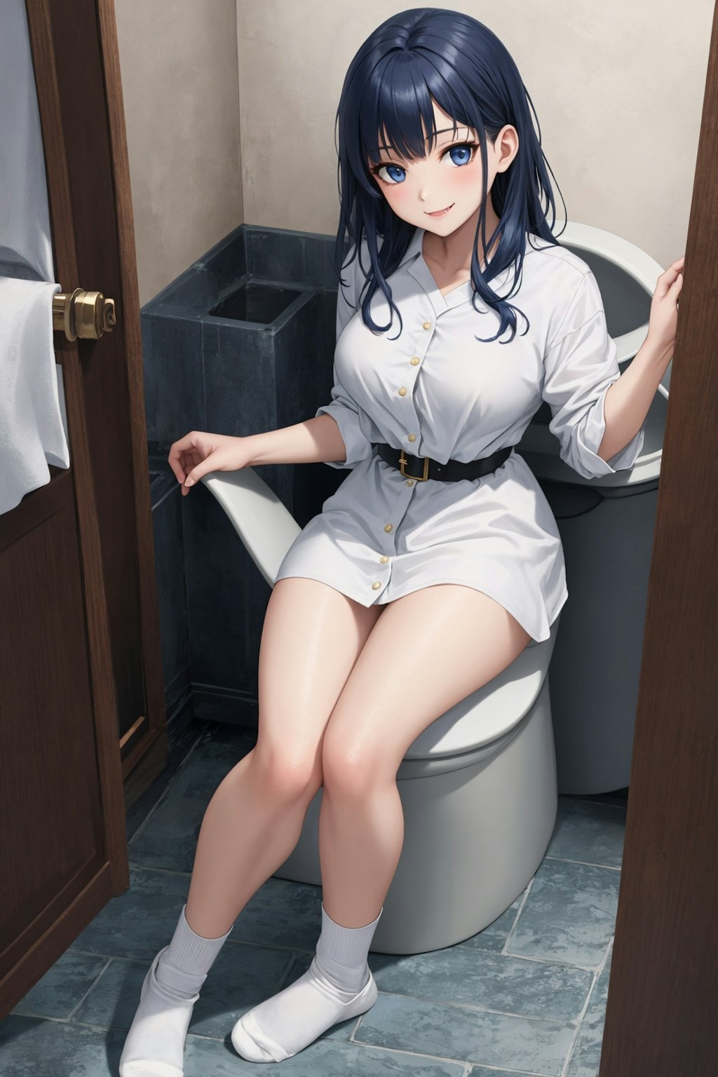 11月19日は世界トイレの日 単にトイレに座ってもらっただけでR指定の要素は皆無です。part2