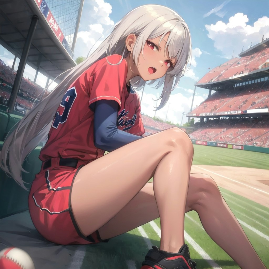 褐色野球娘ちゃん