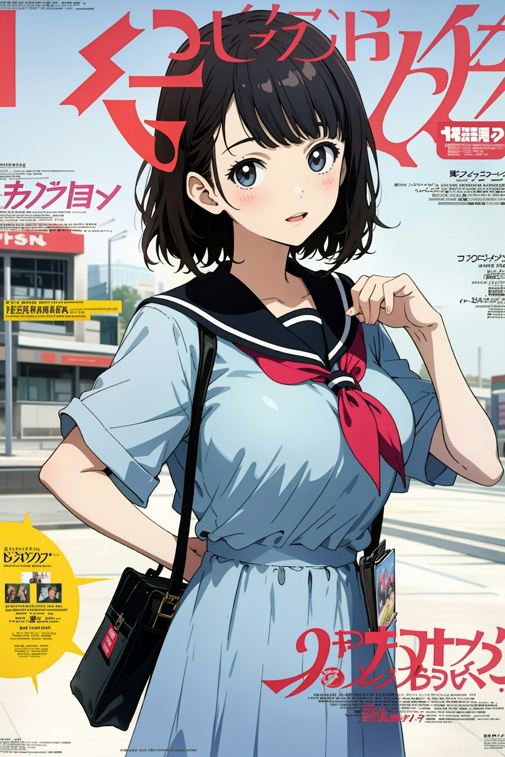 雑誌・夏服