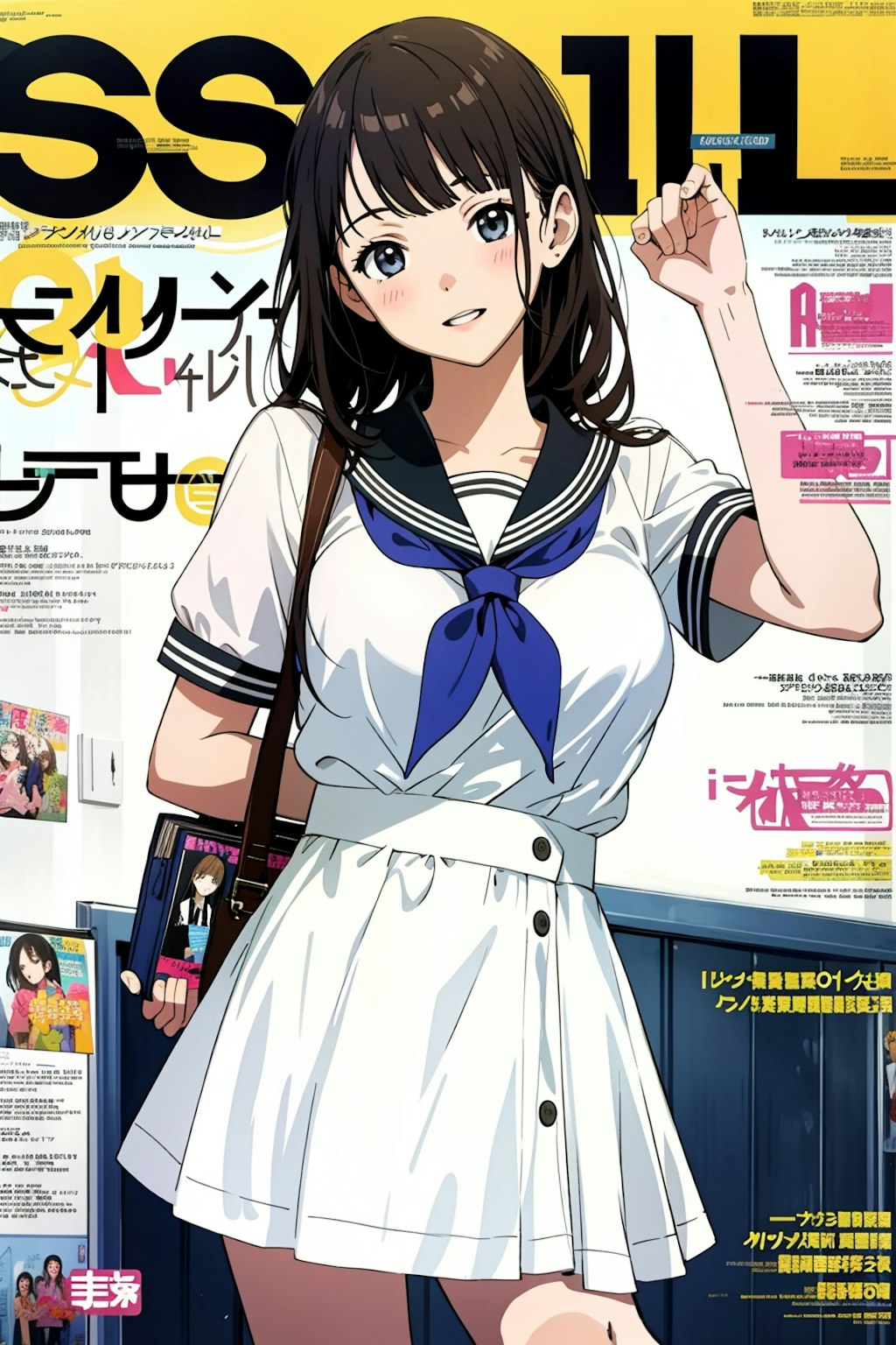 雑誌・夏服