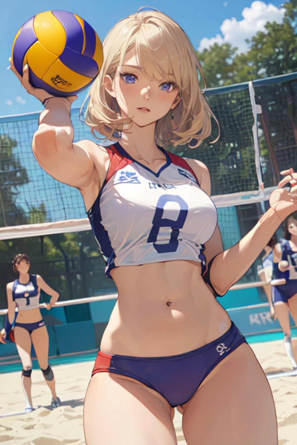 OC Volleyball Player Olivia 02