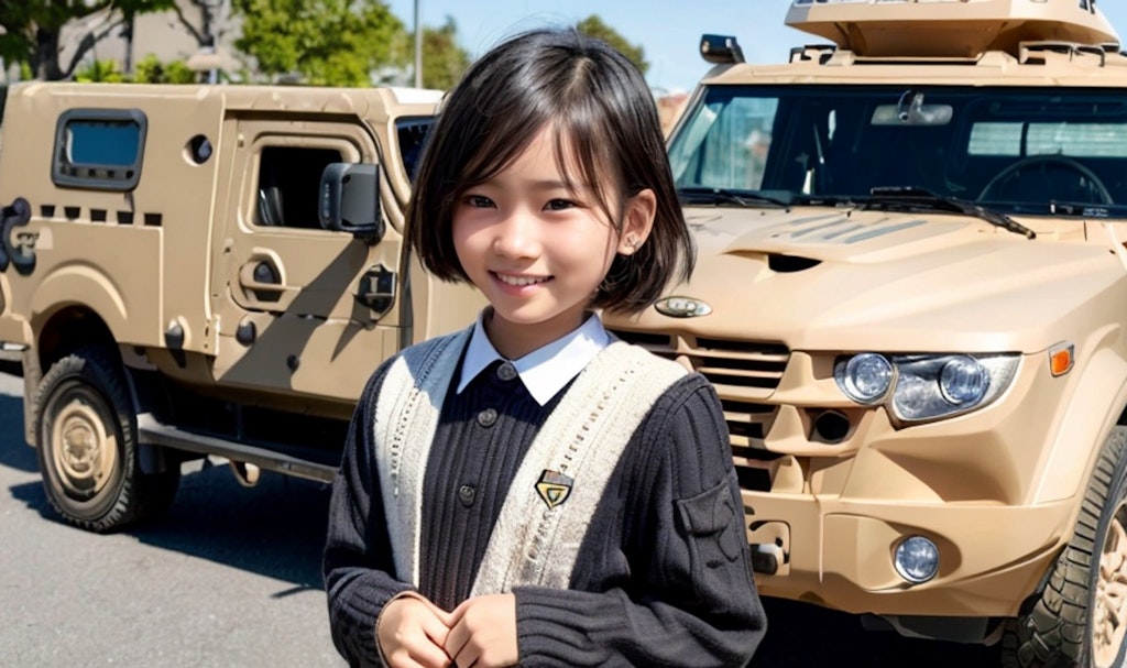 軍用車通学