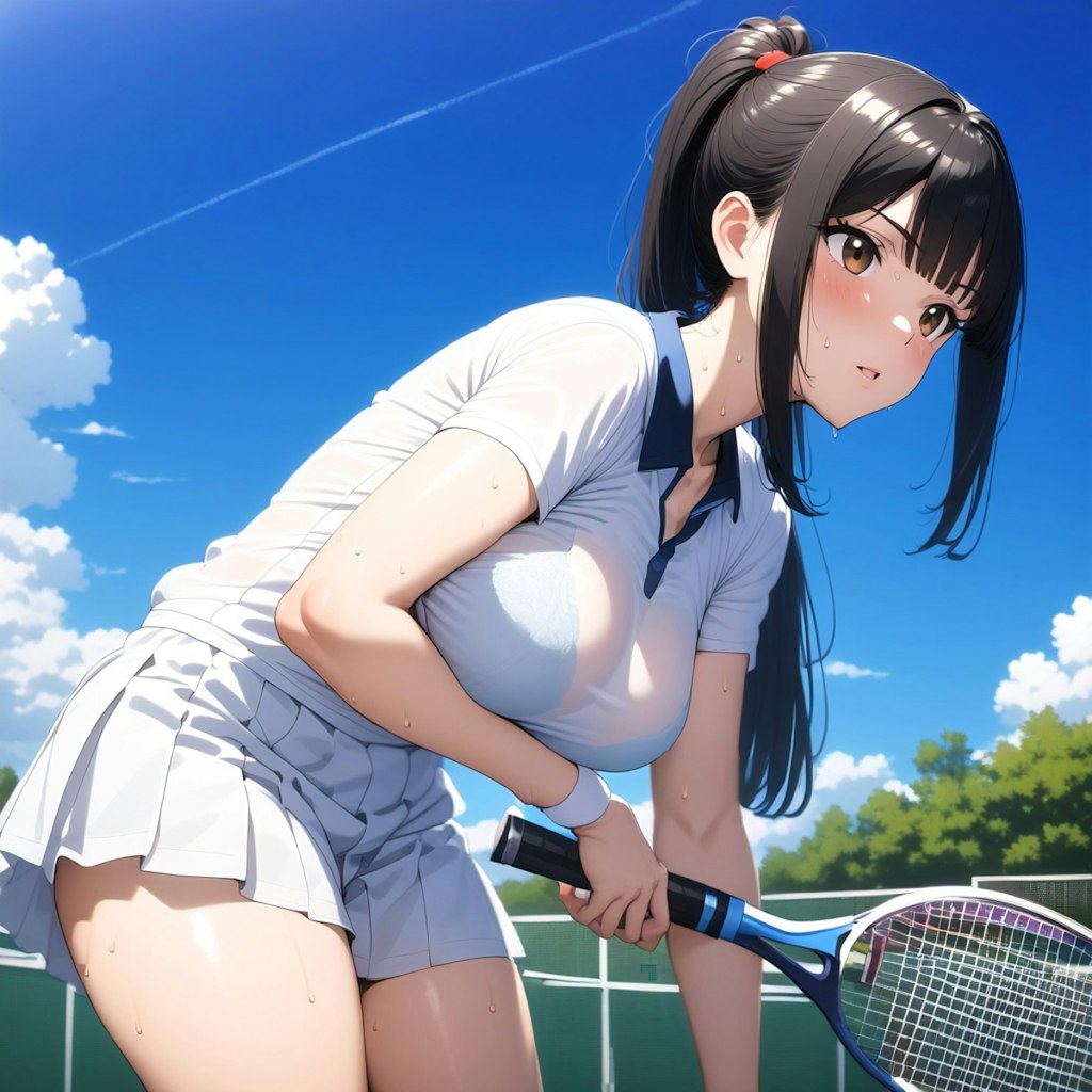 テニス部少女