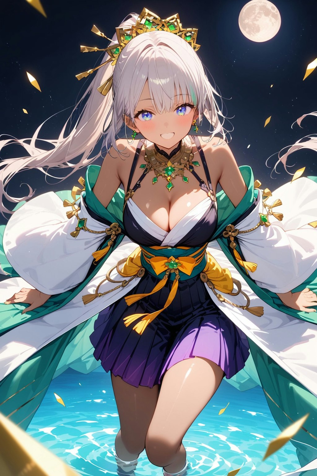 月夜に君と