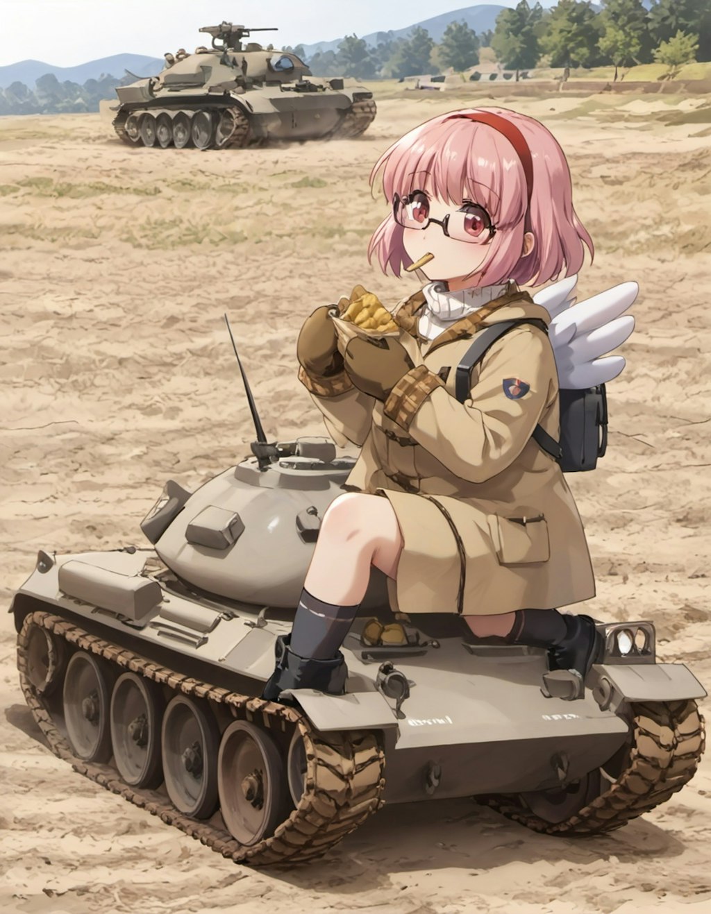 うぐぅ　食い逃げは７４式戦車に限るね♪　　　　　　　　　　　　　🐶 小判 美亜 🐶　４１