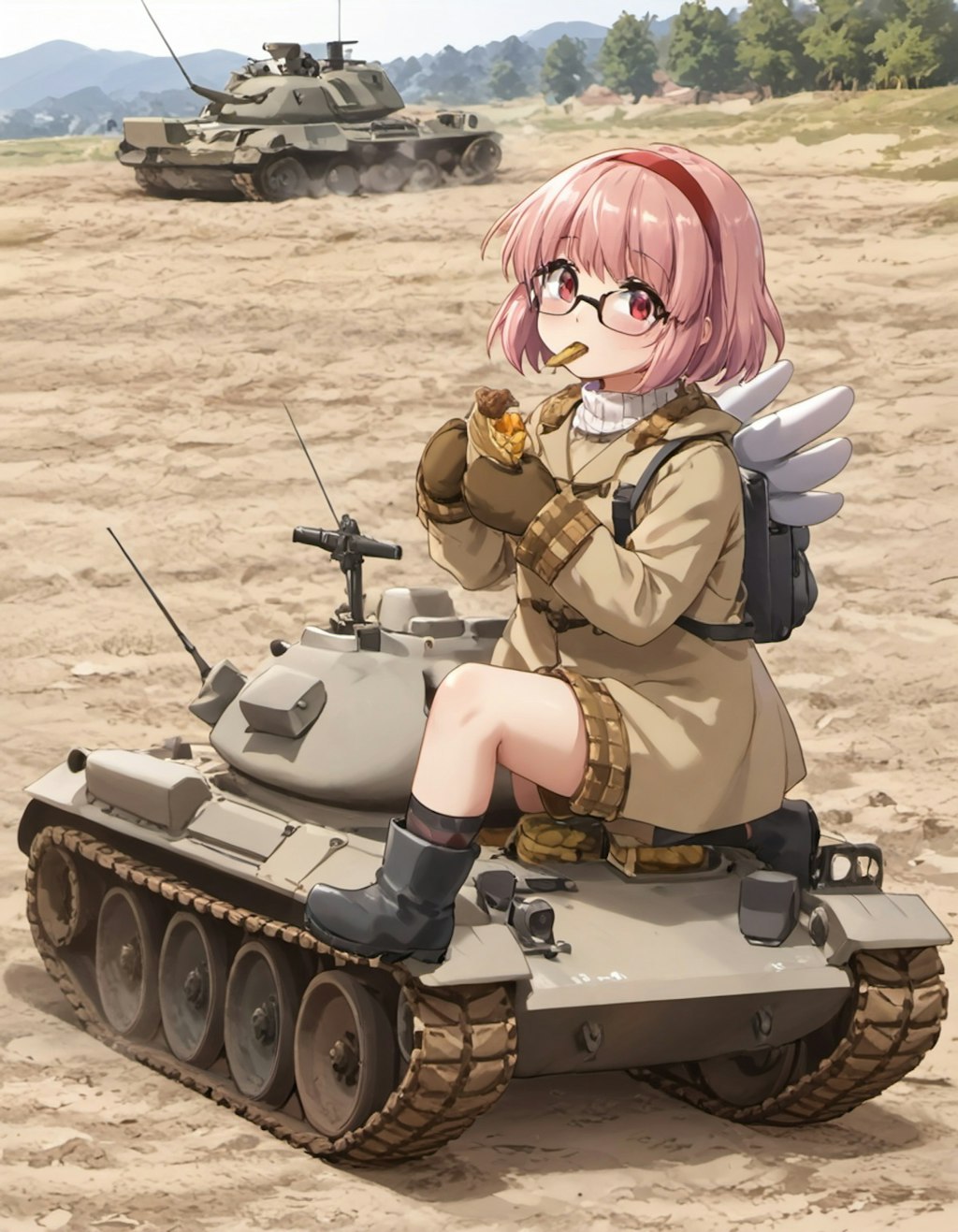 うぐぅ　食い逃げは７４式戦車に限るね♪　　　　　　　　　　　　　🐶 小判 美亜 🐶　４１