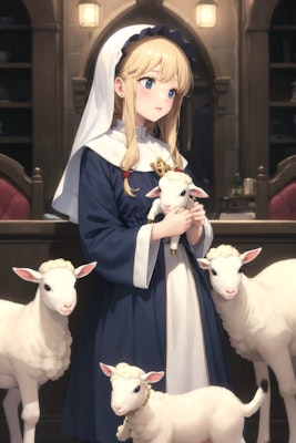 メリーさんの羊 | の人気AIイラスト・グラビア