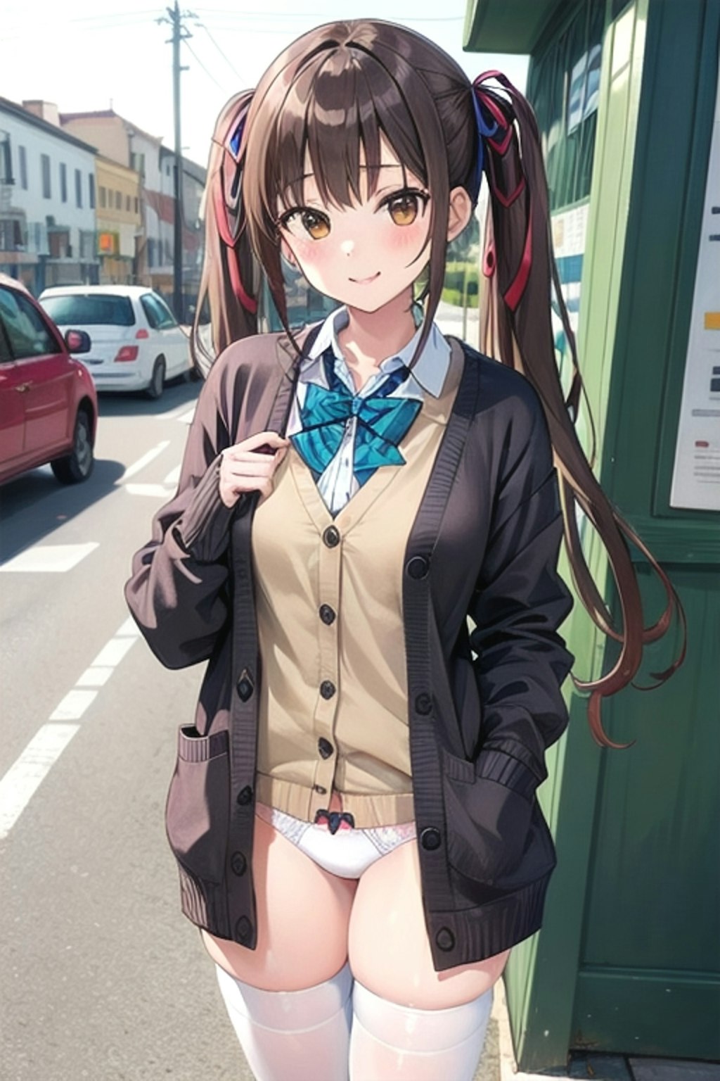 School twintails girl