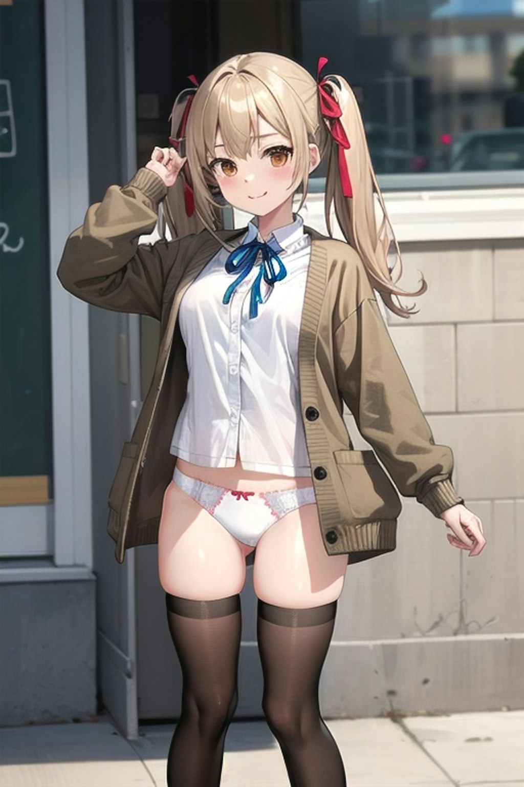 School twintails girl