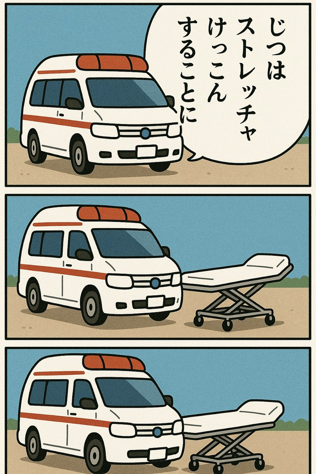 救急車両のお話