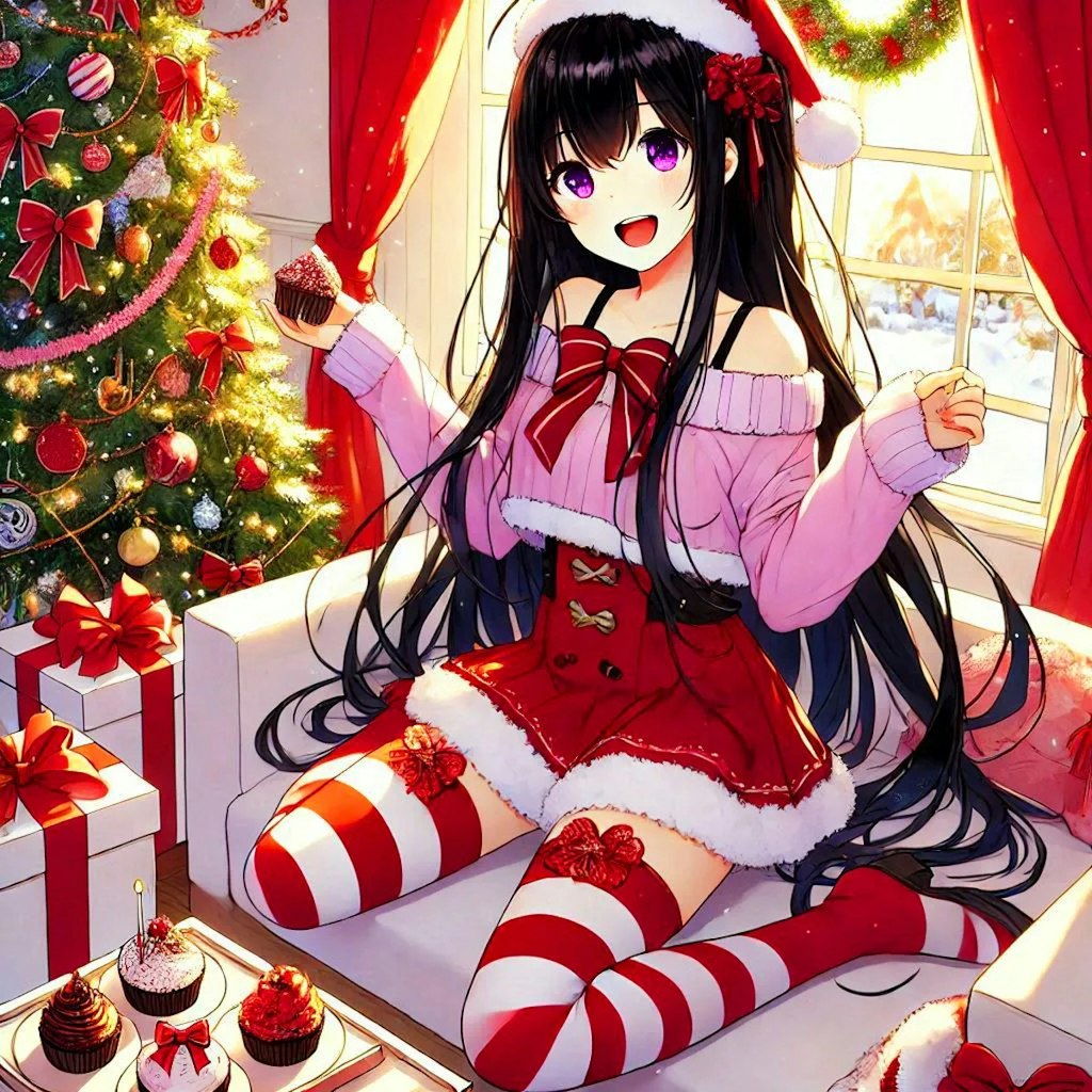 クリスマスケーキと、うちの子★その2(11枚)