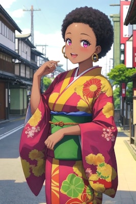 憧れのJapa！kimono！！