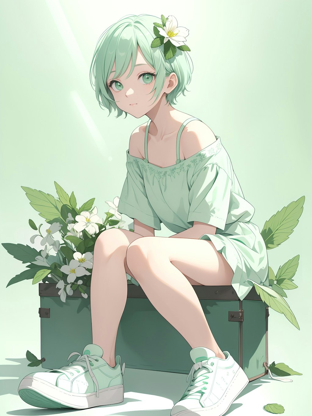 mint green