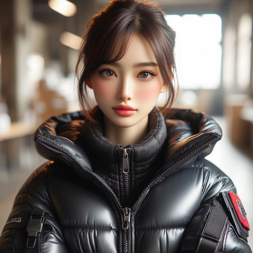 cyber puffer jacket