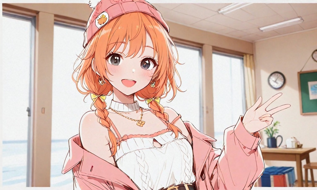 自由なポーズ