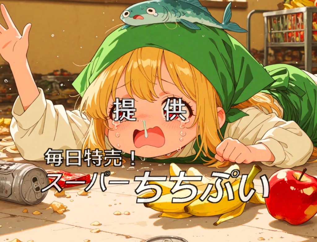 目つぶし提供少女
