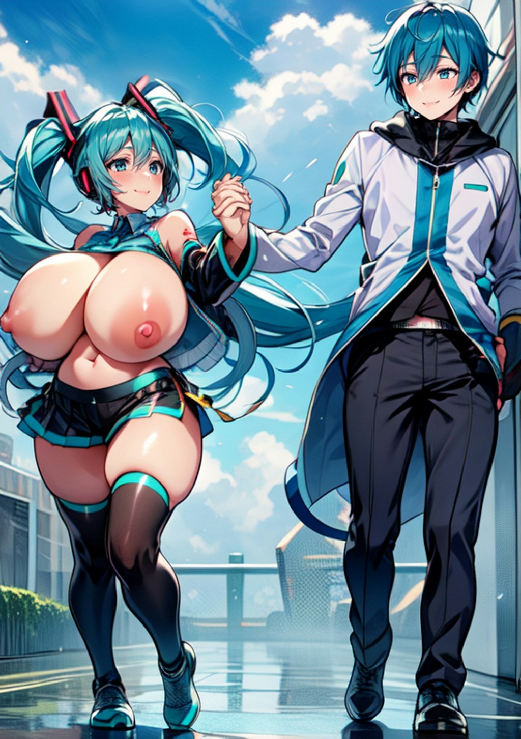 miku kaito Coupling