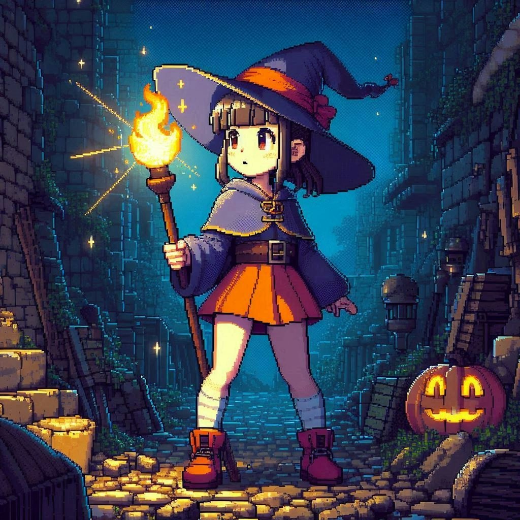 ５魔女宅ドット絵シリーズ