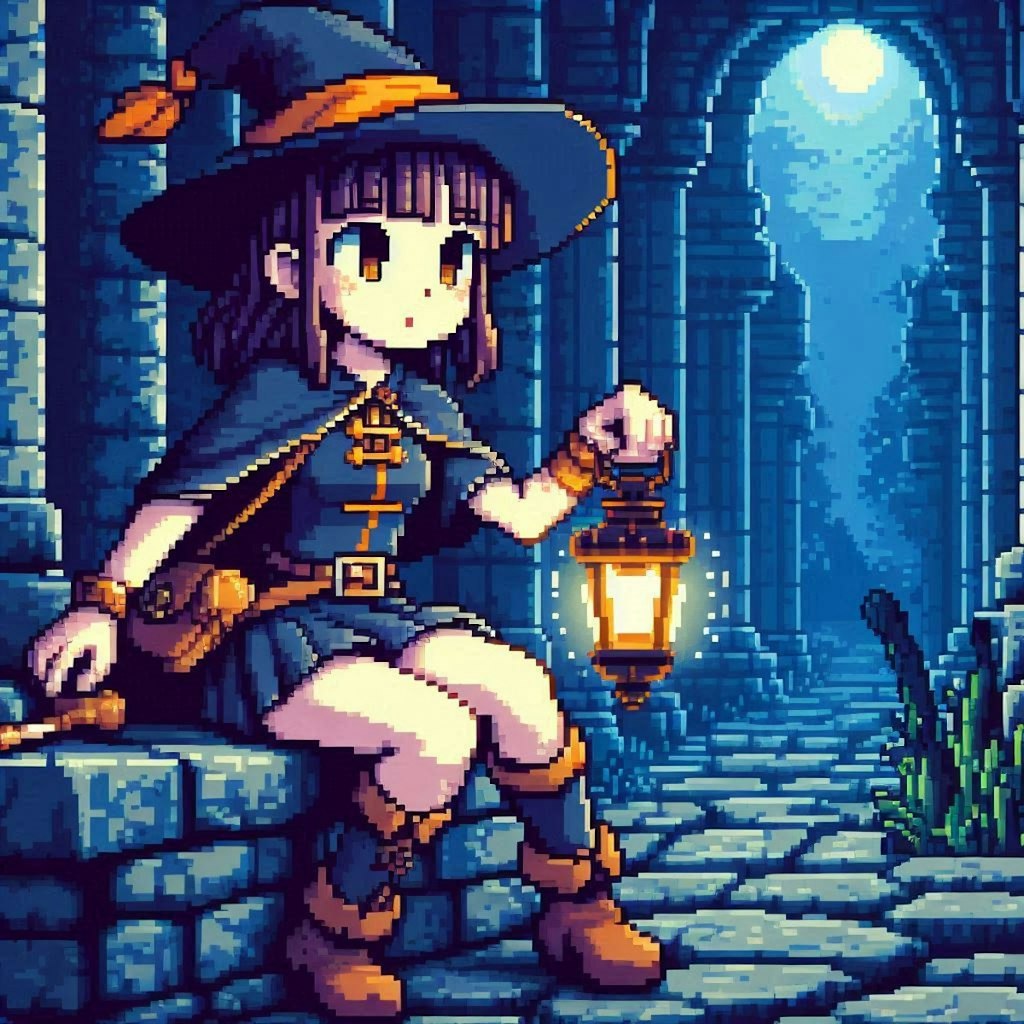 ５魔女宅ドット絵シリーズ