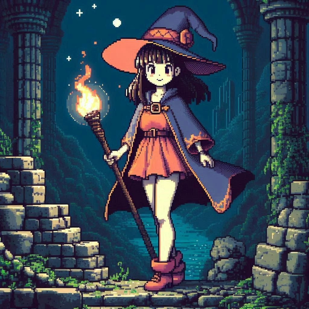 ５魔女宅ドット絵シリーズ