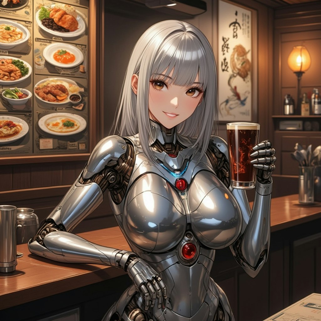 居酒屋のメカ子